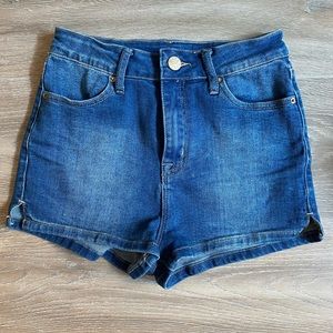 High Rise BDG denim shorts. Medium wash. Size 26